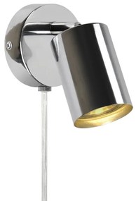 Aplica cu spot directionabil design nordic Explore crom