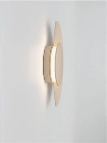 Aplica perete exterior lumina indirecta IP54 LED 2700K Gloo sand