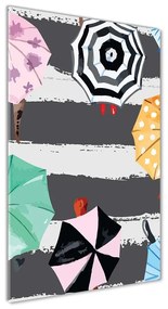 Tablou pe acril Umbrele colorate