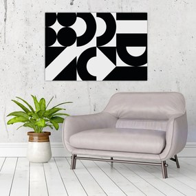 Tablou - Abstracție geometrică N⁰2 (90x60 cm)