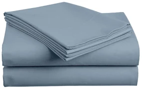 Cearsaf din bumbac LUX gri 220x240 cm