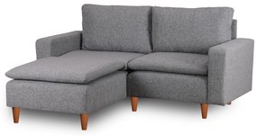 Canapea de colț Lungo Mini - Light Grey