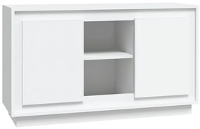 831877 vidaXL Servantă, alb, 102x35x60 cm, lemn prelucrat