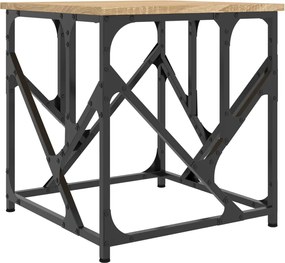 vidaXL Măsuță de cafea, stejar sonoma, 45x45x47,5 cm, lemn prelucrat