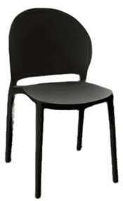 SCAUN TONDO -POLIPROPILENA-HORECA - BEJ TORTORA