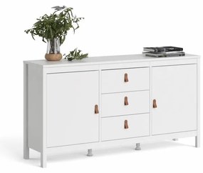 Tvilum Bufet alb cu 3 sertare SALOMO