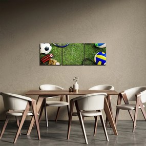 Tablou - Sport (cu ceas) (90x30 cm)