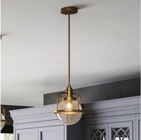 Quintiesse QN-TRIOCENT-P-NBR-Ven. Pendul cu tijă TRIOCENT 1xE27/40W/230V IP44 bronz