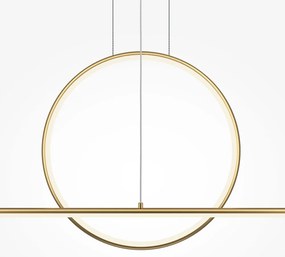 Lustra LED suspendata design geometric Halo alama