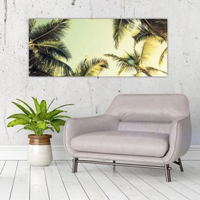 Tablou - Palmieri de cocos (120x50 cm)