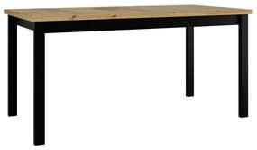 Masă extensibilă 90 x 160/200 IV Dimitri (Stejar artisan). 1070440