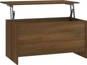 vidaXL Măsuță de cafea, stejar maro, 102x55,5x52,5 cm, lemn prelucrat