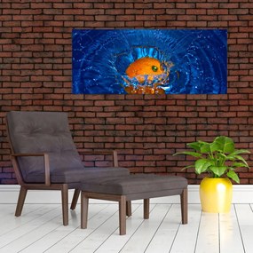 Tablou - portacala în apă (120x50 cm)