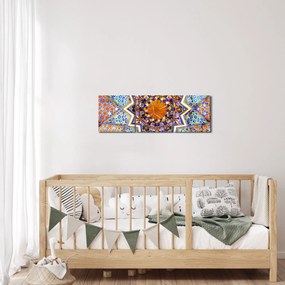Tablou cu mozaic (cu ceas) (90x30 cm)