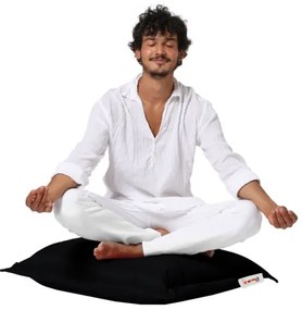 Pernă de podea 70x70 cm negru