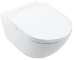 Villeroy & Boch 4670TSR1 - vas WC suspendat cu capac SoftClose SUBWAY, ceramică/alb