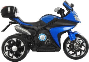 Motocicleta Electrica cu Acumulator Pentru Copii NOVOKIDS™ Karachi Motor, 2-5 ani, max 25 kg, Cu Sunete si Lumini LED, MP3, Trotineta Electrica, 3