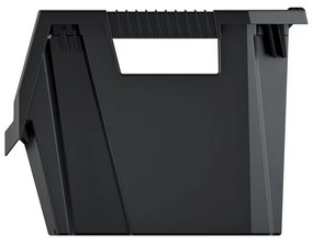 Cutie depozitare 39,6 x 38 x 28,2 cm, neagra