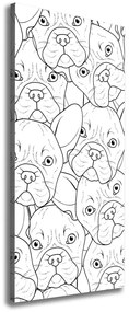 Print pe pânză Bulldogs franceză