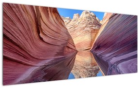 Tablou - valurile de Arizona (120x50 cm), în 40 de alte dimensiuni noi