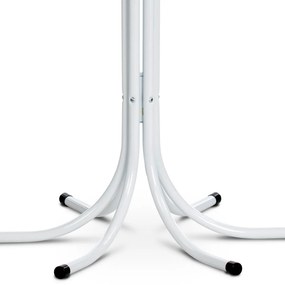 Cuier metalic Peg alb, 188 cm