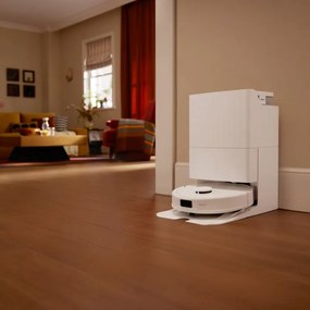 Aspirator robot Roborock QR 598, 8000 Pa, 5200 mAh, 60W, 3D mapping, Statie de incarcare, Autonomie 3 ore, Alb