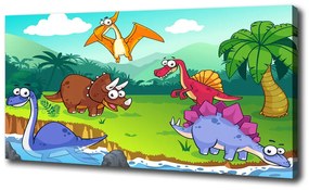 Tablou pe pânză canvas Dinozauri