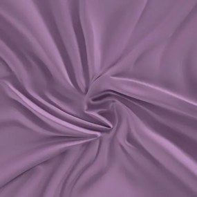 Kvalitex Satin foaie cu elastic violet, 140 x 200 cm