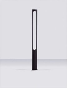 Stalp LED exterior din aluminiu antracit IP65 Eta H-200cm