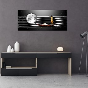 Tablou cu pictură epochală străveche (120x50 cm)