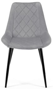 Scaun de sufragerie Sariel (Gri) (2buc). 1071282