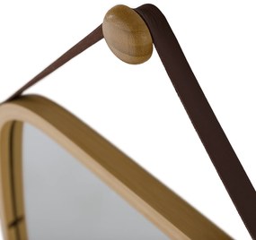 Oglindă, bambus, natural, LEMI 3+C420