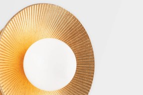 Aplica de perete LUX realizata manual, design modern EMERALD, cu o sursa de lumina