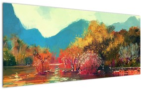 Tablou - Culorile toamnei (120x50 cm)