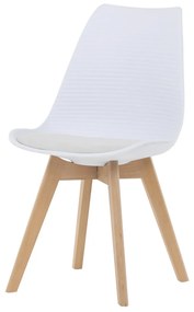 Set de scaune de sufragerie CT-X7056 WT, 4 buc