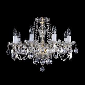 Candelabru elegant cu 8 brate Cristal Bohemia Exclusive ELSA VIII. CE
