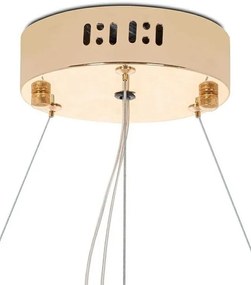 Lustra suspendata LED Imperial 120cm auriu