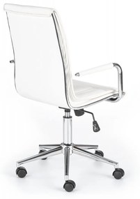 Scaun Porto 2 piele ecologica alb
