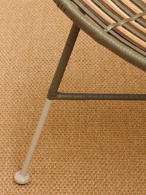 Scaun dining multicolor din rattan Santaï