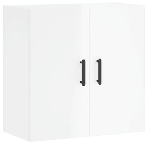829974 vidaXL Dulap de perete, alb extralucios, 60x31x60 cm, lemn compozit