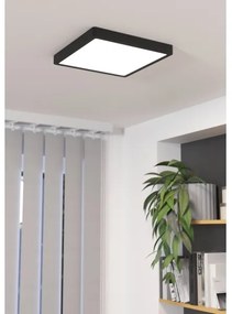 Eglo 900588 - Plafonieră LED dimerizabilă FUEVA LED/20,5W/230V neagră