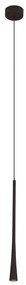 Pendul LED design modern minimalist 3cm COFFEE Small