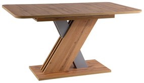 Masa Extensibila Exel stejar wotan/silver L140-180 cm