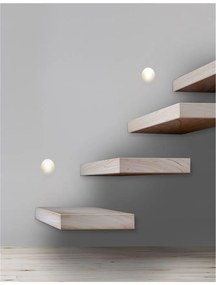 Spot LED incastrabil ideal pentru iluminat scara sau hol CIROCCO, 12x18cm
