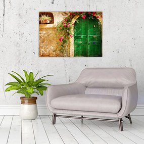 Tablou - Ușă veche (70x50 cm)