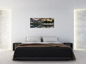 Tablou cu lac montan (120x50 cm)