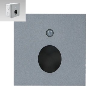 Emithor 70434 - LED lampă scară cu senzor OLIVE LED/1W/230V gri