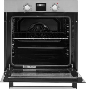 Cuptor încorporat HOMEFORT HSB64DGX cu 9 funcții, 80 L, curățare cu abur