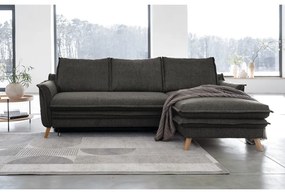 Colțar gri închis extensibil (cu colț pe partea dreaptă) Charming Charlie – Miuform