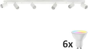 Spot LED RGBW ANGIE 6xGU10/6,5W/230V alb